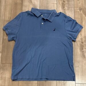 Nautica Men's Classic Blue Polo